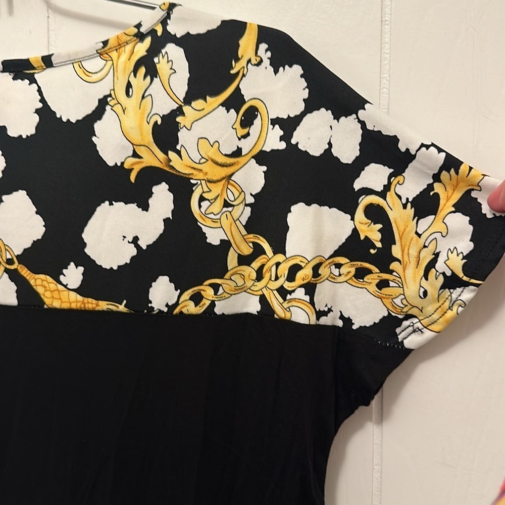 NWOT multi colored panel top - Picture 11 of 11